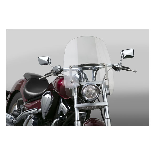 Spartan Quick Release Windshield Clear - 18.5 Inch For Honda: 10-16 VT1300CR Stateline