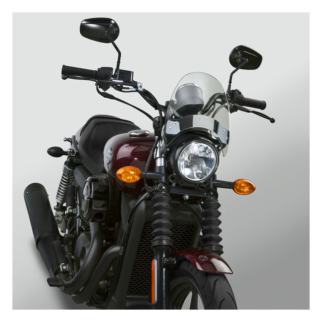 Flyscreen LS Light Tinted, Chrome For Fits Models With 44-51mm Fork Tubes