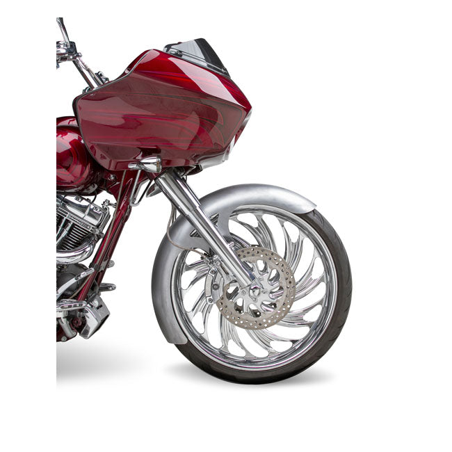 21" Real Steel Rapper Front Fender For 18-21 Softail FLSL Slim