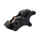 6 Piston Differential Bore Front Left Caliper Black For 11.8 Inch 15-17 (NU) Softail Black