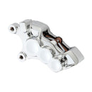 6 Piston Differential Bore Front Left Caliper Chrome For 11.8 Inch 15-17 (NU) Softail Chrome