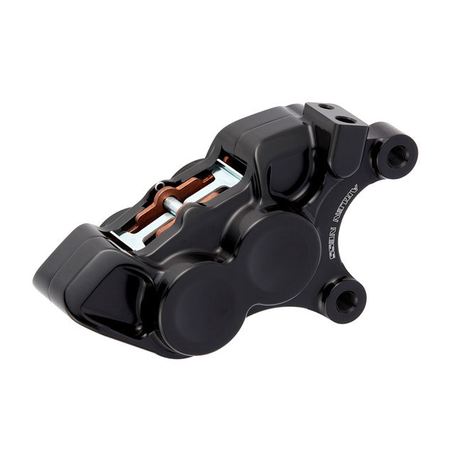 4 Piston Front Right Caliper Black For 15-17 (NU) Softail