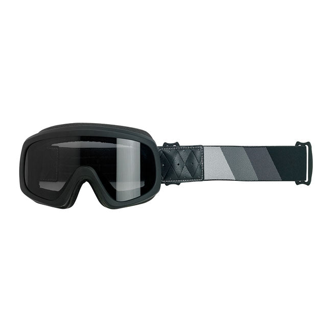 Overland 2.0 Tri-Stripe Goggles Black Silver / Grey / Black