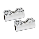 Molular Billet Handlebar Clamp Chrome