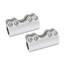 Molular Billet Handlebar Clamp Chrome