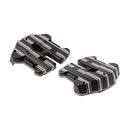 10-Gauge Rocker Cover Set Black For 18-21 Softail