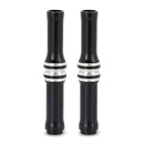 M8 10-Gauge Pushrod Cover Set Black For 18-21 Softail