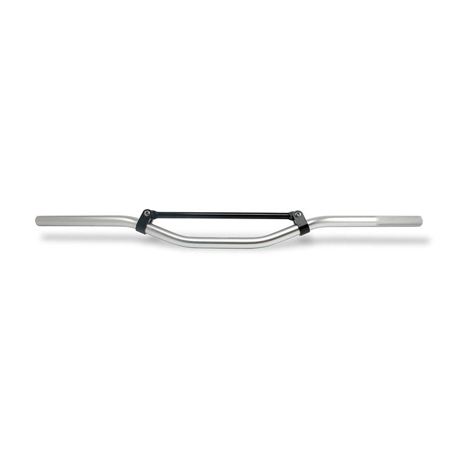 22 MM Moto Cross Handlebar Low Silver