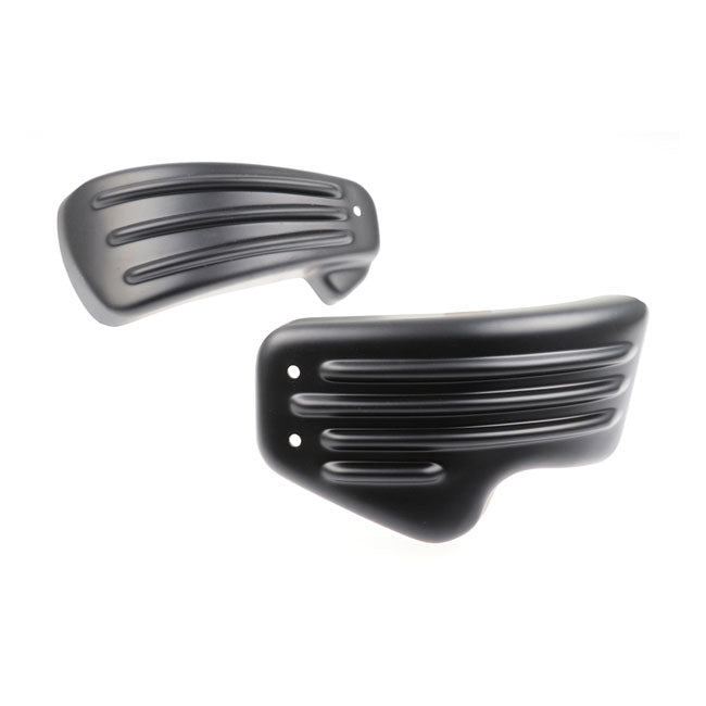 Racing Side Cover Set Matt Black For 18-21 Softail With Air Ride Systems