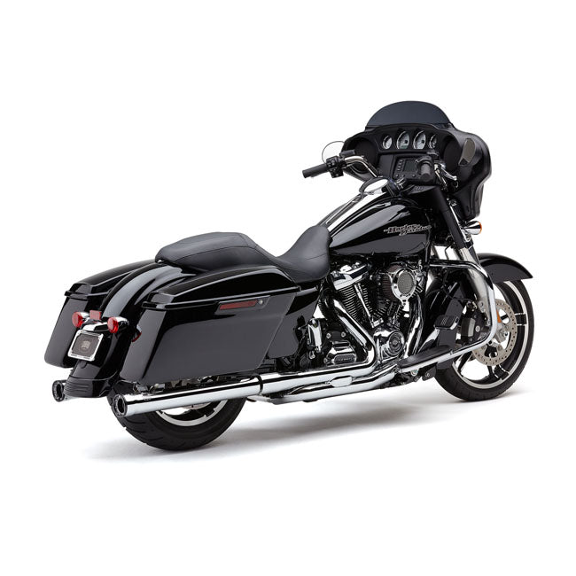 RPT Race Pro Slip-On Mufflers Chrome - 3 Inch For 17-22 Touring