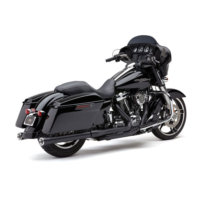 RPT Race Pro Slip-On Mufflers Black - 3 Inch For 17-22 Touring