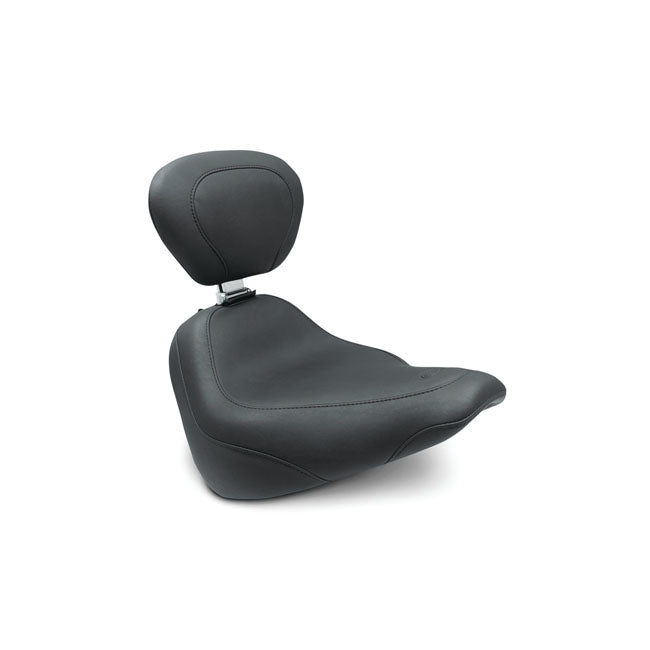 Wide Tripper Solo Seat With Rider Backrest For 18-21 Softail FXBB/S Street Bob