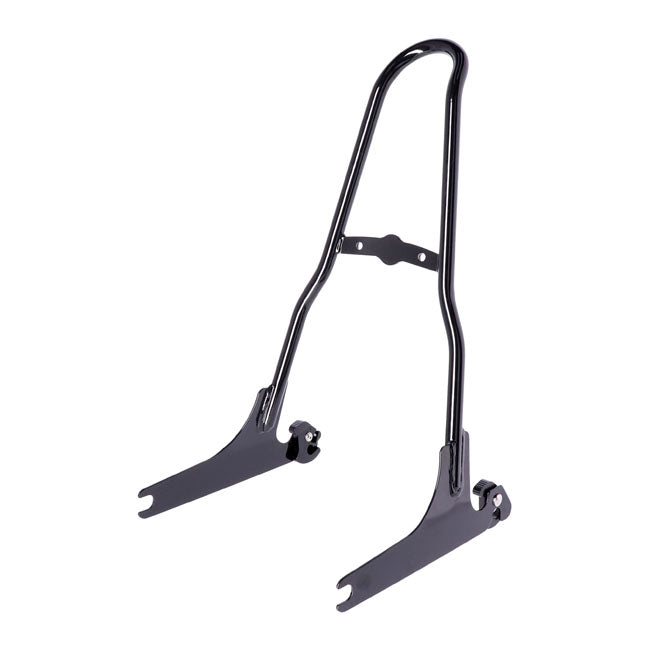 Sissy Bar Kit Black - 21 Inch 1 Piece Upright For 10-17 FXDWG, FXDF