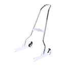 Sissy Bar Kit Chrome - 21 Inch 1 Piece Upright For 07-17 FLSTF