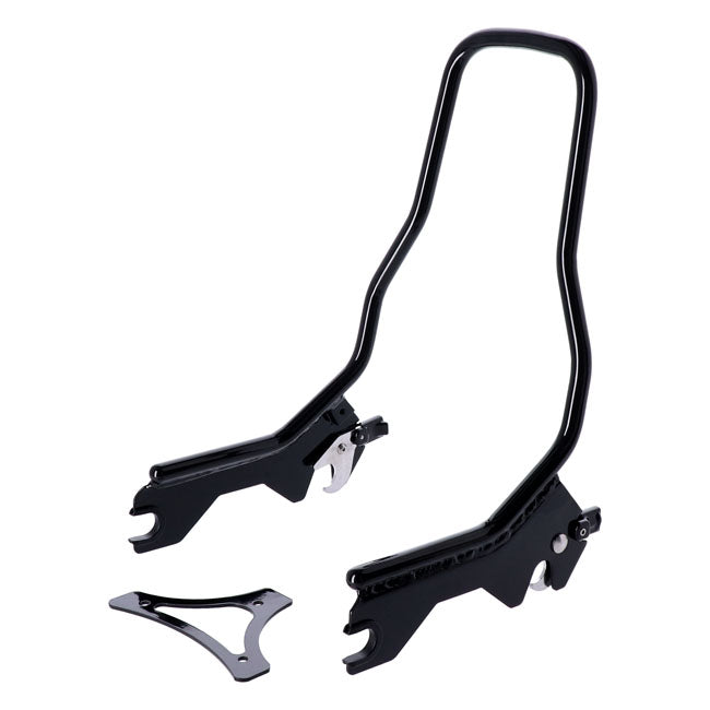 Sissy Bar Kit Black - 12 Inch Upright