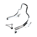 Sissy Bar Kit Chrome - 8.5 Inch Upright For 18-19 FLFB/S, FXBR/S