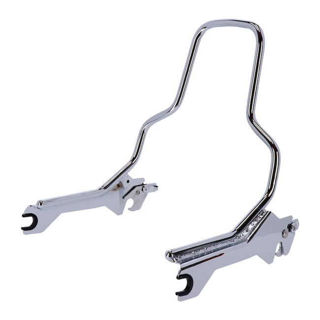 Sissy Bar Kit Chrome - 14.5 Inch Upright