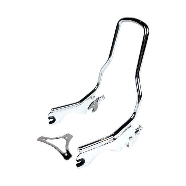 Sissy Bar Kit Chrome - 8.5 Inch Upright