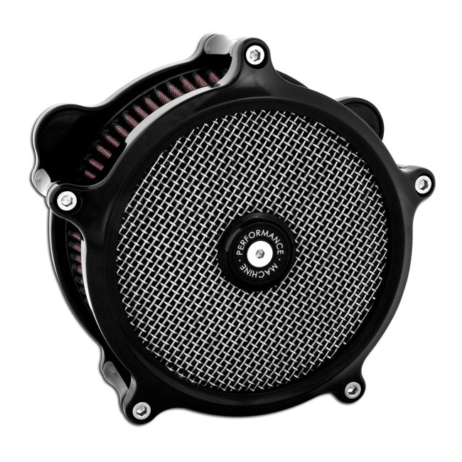 Super Gas Interchange Air Cleaner Kit Black For 18-22 Softail