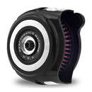 Vintage Air Cleaner Kit Black Contrast Cut For 18-22 Softail
