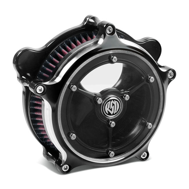 Clarity Air Cleaner Kit Black CC For 18-22 Softail