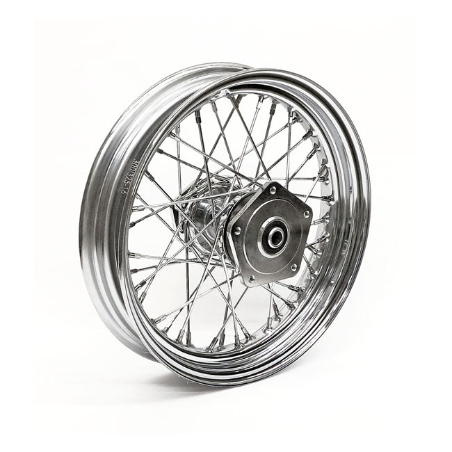 Rear Wheel 40 Spokes Chrome - 3.00 X 16 For 86-99 FLT, FLHT, FLHR, FLTR