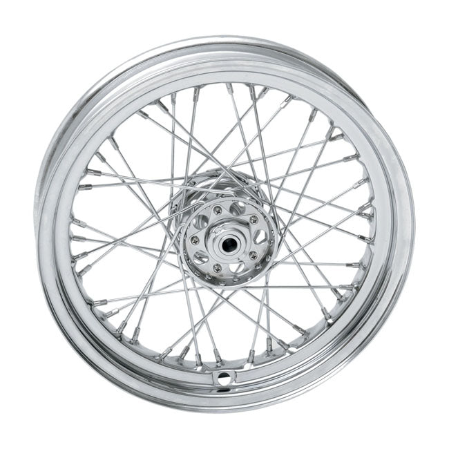Rear / Front Wheel 40 Spokes Chrome - 3.00 X 16