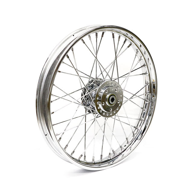 Front Wheel 40 Spokes Chrome - 2.15 X 21 For 84-94 FXR