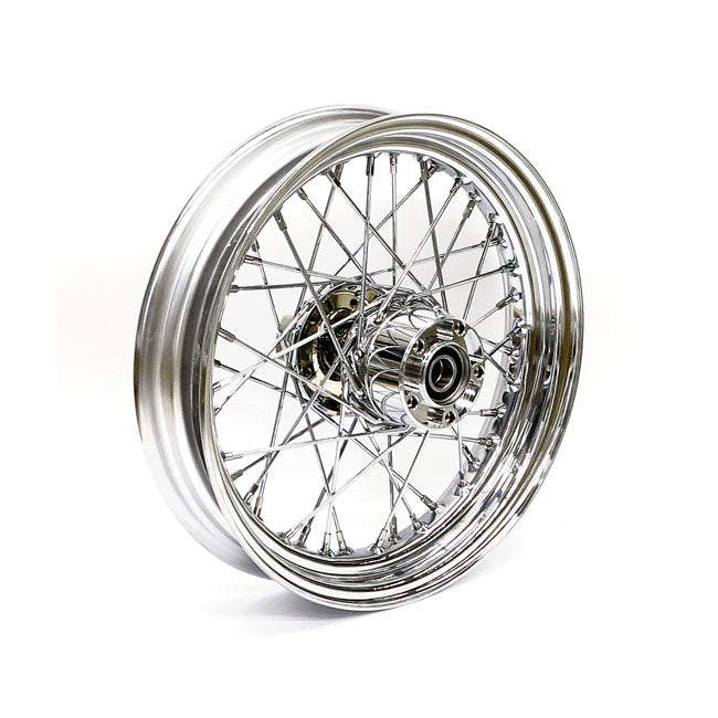 Rear Wheel 40 Spokes Chrome - 3.00 X 16 For 12-17 Softail ABS