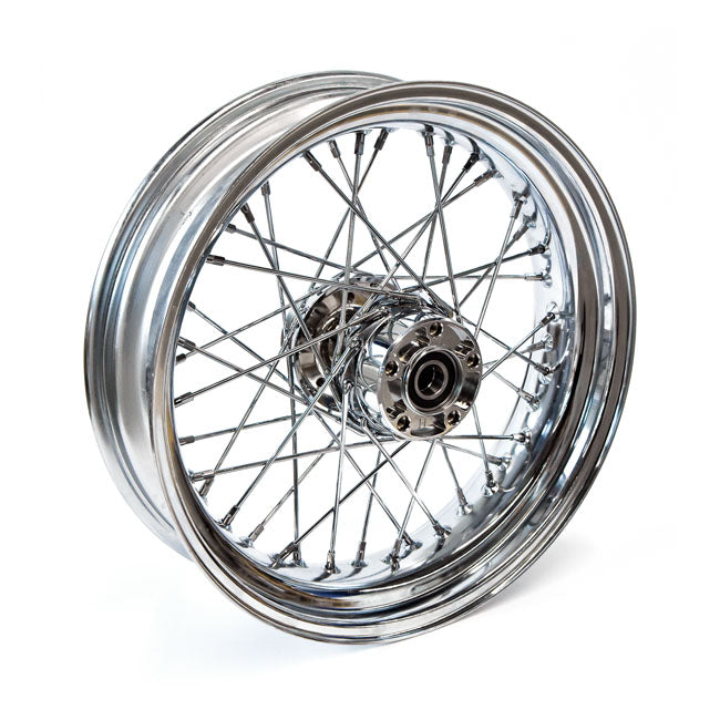 Rear Wheel 40 Spokes Chrome - 4.50 X 17 For 08-17 FXD Without ABS