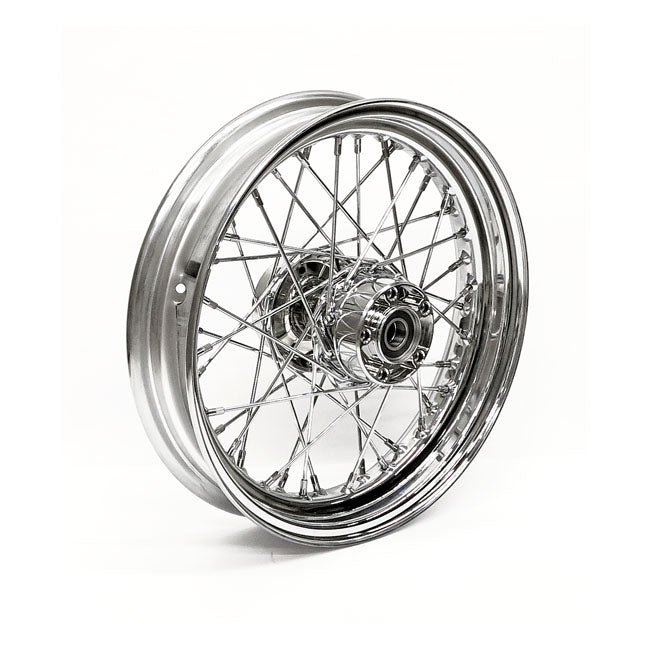 Rear Wheel 40 Spokes Chrome - 3.00 X 16 For 14-20 XL ABS