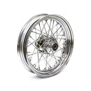 Front Wheel 40 Spokes Chrome - 3.00 X 16 For 12-17 FLST/C/F/N ABS