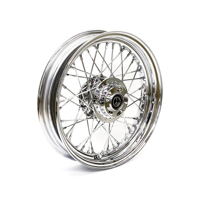 Front Wheel 40 Spokes Chrome - 3.00 X 16 For 14-20 1200C/X W/ABS