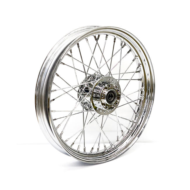 Front Wheel 40 Spokes Chrome - 2.50 X 19 For 08-17 FXD no ABS