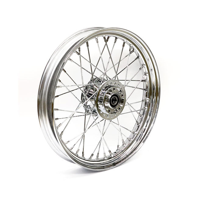 Front Wheel 40 Spokes Chrome - 2.50 X 19 For 08-10 XL ABS