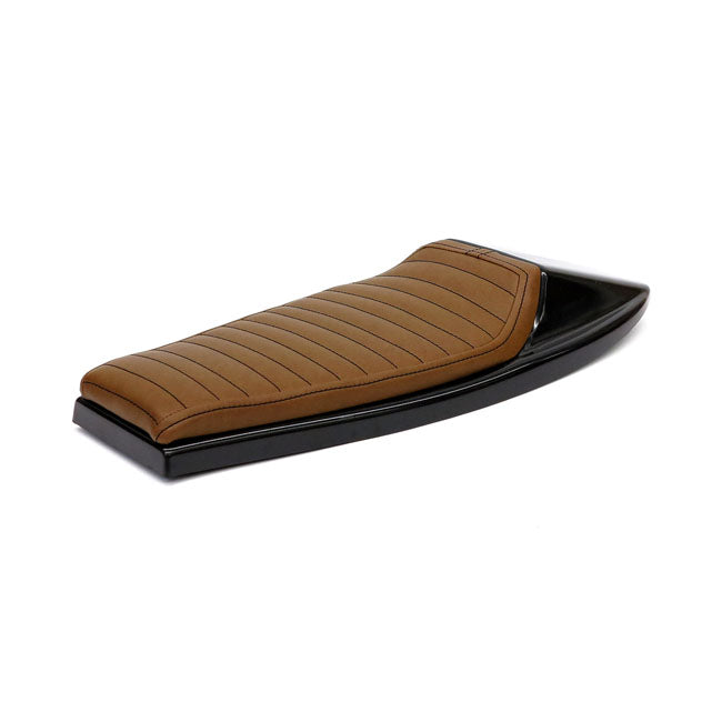 Flat Racer SCR 4.1 Seat With Side Number Plates Dark Brown