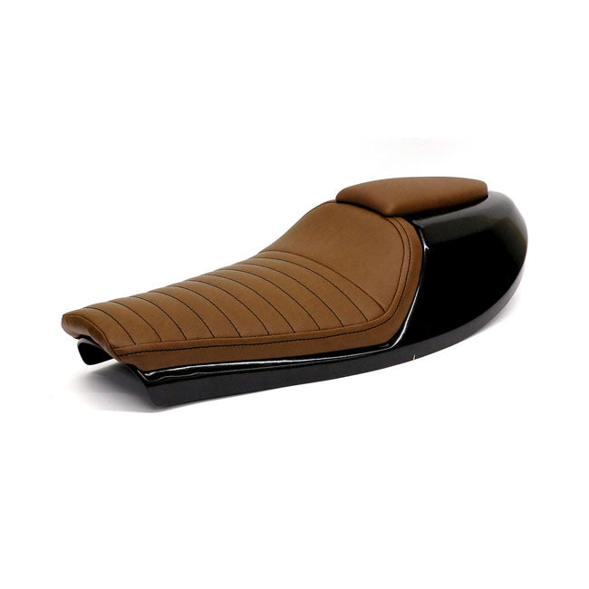 Neo Classic Cafe Racer Leather Seat Dark Brown