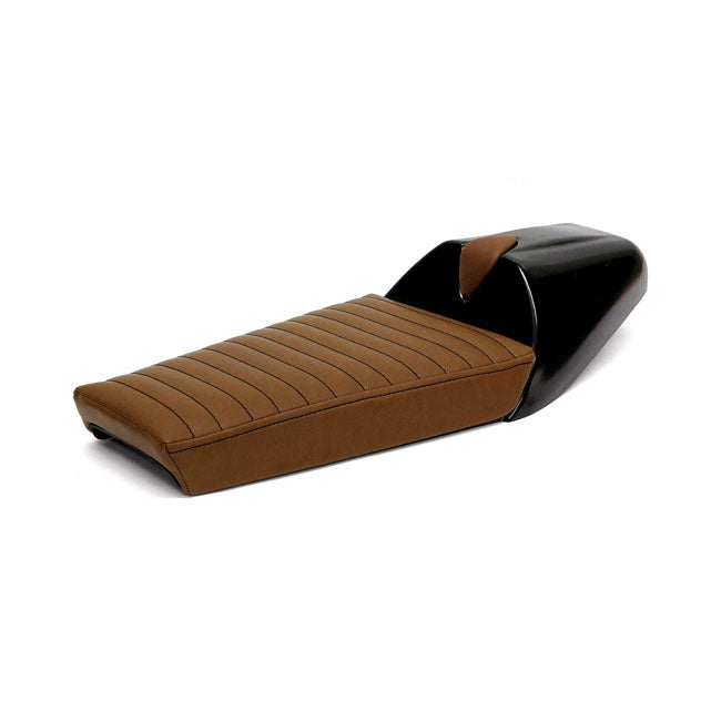 C-Racer Late Classic Cafe Racer Seat Dark Brown MotoSuperstore