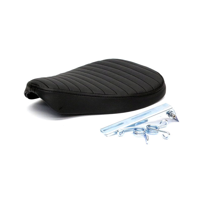 Classic Bobber Solo Seat Large Black