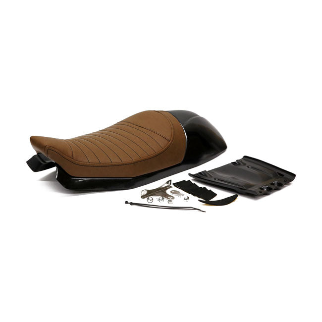 Bonneville Cafe Racer Seat Dark Brown For 08-Up Triumph Bonneville T100