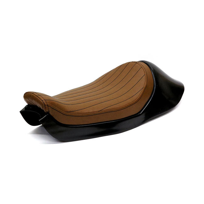 Sportster Cafe Racer Seat Dark Brown For 01-03 Sportster NU 04-21 Sportster