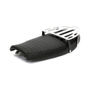 SR400 / 500 Flat Cafe Racer / Scrambler Seat Black With Luggage Rack For Yamaha SR400/500 Pre FI Models