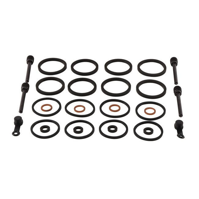 Front Caliper Rebuild Kit For Honda: 21 1100 CMX Kawasaki: 18-22 900 ZRS