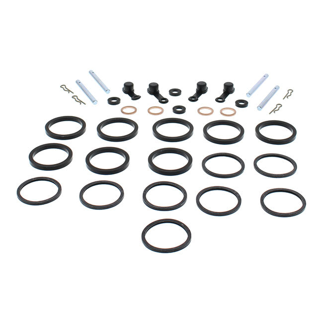 Caliper Rebuild Kit Front For Suzuki: 88, 89, 90-92, 93-96, 97 600 GSXF Katana