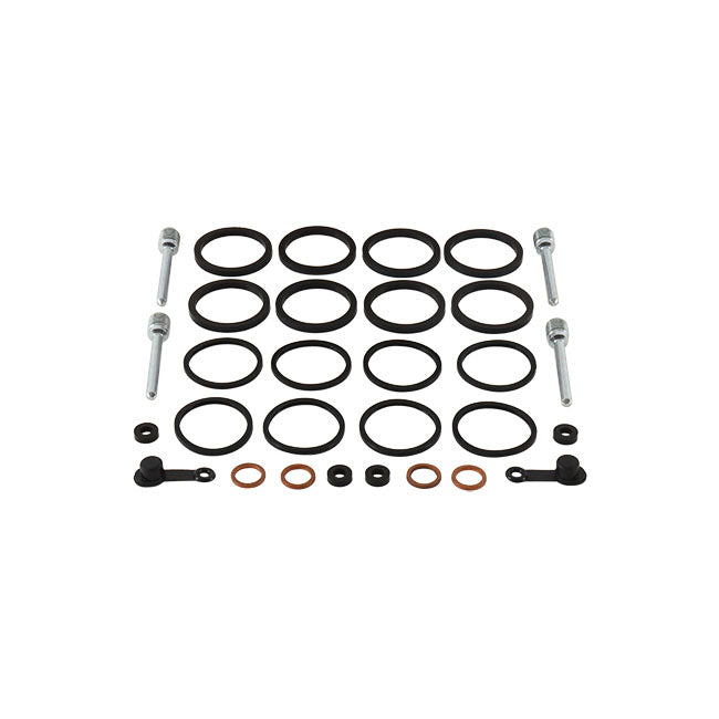 Front Caliper Rebuild Kit For Kawasaki: 07-08, 09-12 600 ZX ZX-6R