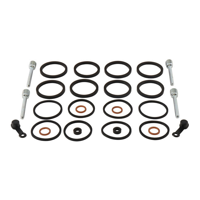 Front Caliper Rebuild Kit For Honda: 03-04 600 CBRRR