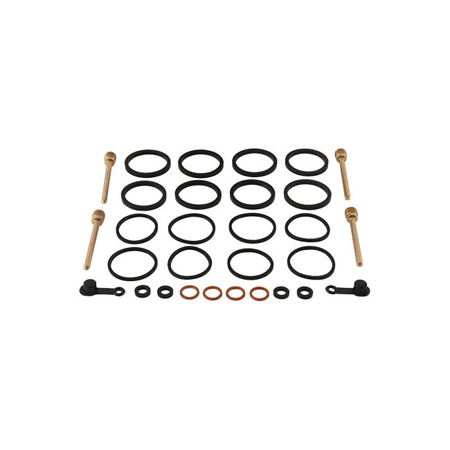 Front Caliper Rebuild Kit For Honda: 09-12, 13-17, 18-21 600 CBRRA ABS