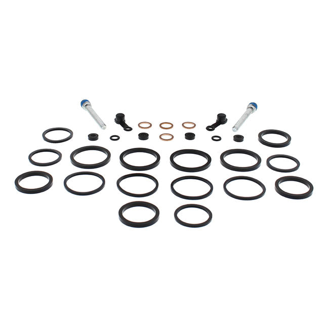 Front Caliper Rebuild Kit For Honda: 90-91 400 VFR