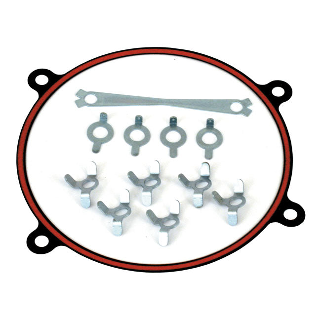 Gasket Repair Kit Primary To Crankcase Rubber Coated Metal For 84-99 Evo Big Twin