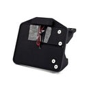 License Plate Bracket Kit Swing Black Germany For 19-20 Softail FXDRS NU - 170 x 130mm